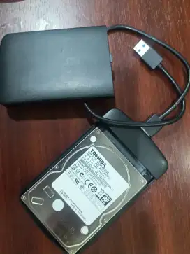 Hardisk eksternal 1TB toshiba MQ01ABD100