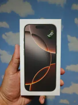 Iphone 16 pro ibox dessert titanium baru segel