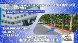 Jual Tanah strategis murah di dekat RS Panti Rahayu dan RSI Karangmojo