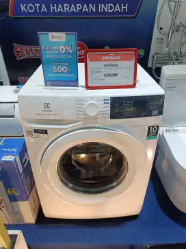 Kredit Kredivo Mesin Cuci Electrolux 8KG Front Loading Bunga 0