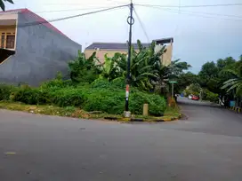 Jual tanah hook dibawah harga pasar di perumahan duta harapan