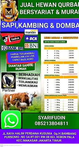 Jual Hewan Sunnah Qurban