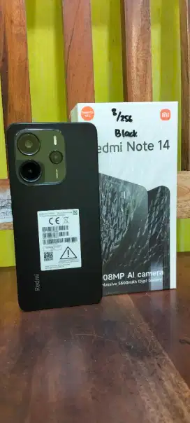 Redmi Not 14 Ram 8/256 garansi panjang