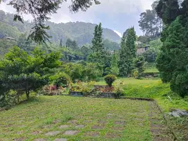 Tanah View Gunung  Peruntukan Villa di Puncak Bogor
