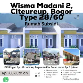 PROGRAM PEMILIKAN RUMAH SUBSIDI DICITEUREUP