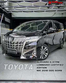 Toyota Alphard G ATPM Lombardi RSE 2018 LANGKA