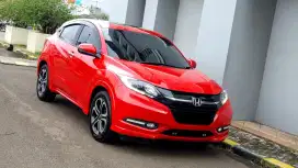 HONDA HRV PRESTIGE 1.8 AT MERAH 2015 LOW KM