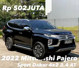 2022 Mitsubishi Pajero Sport Dakar 4x2 2.4 Matic SECOND BERGARANSI