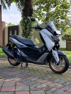 Nmax TURBO 2024 Dark Silver.Odo 13rb KM.Nopol AG Kediri.