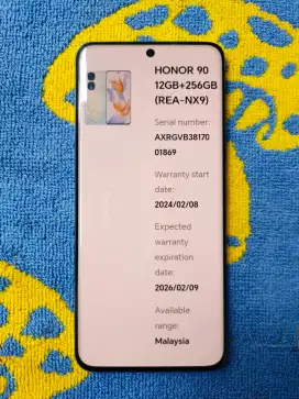 Honor 90 (Sinyal Tri Only) Unit Saja