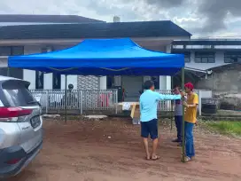 Tenda lipat ukuran besar untuk garasi ,angkringan.Ready stok Palembang