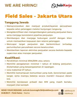 LOKER FIELD SALES (SOFTWARE)