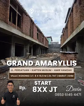 Jual Rumah Tipe Villa Siap Kosong Daerah Helvetia