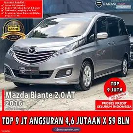 TDP 9 JT MAZDA BIANTE 2.0 AT TAHUN 2016 SERVICE RECORD