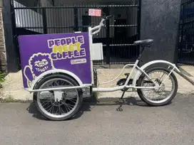 Gerobak Sepeda Kopi Keliling