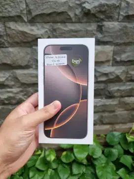 Apple Iphone 16 Pro Max 256GB Resmi Ibox PA/A Baru New