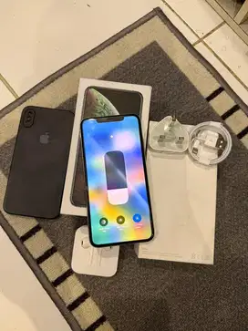 Dijual Iphone Xsmax 64GB Silver Ibox Lengkap