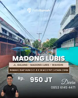 Jual Rumah Kondisi Siap Huni 2 Tingkat Daerah Madong Lubis