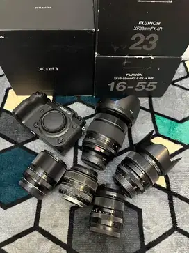 Fujifilm Xh1 dan 5 lensa