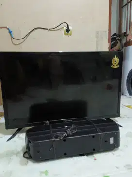 Led tv 32 Polytron cinemax spiker tower ORI segel masih analog