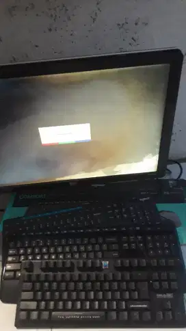 Komputer jual monitor PC hp w2228h minus seperti difoto.