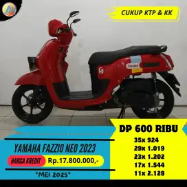 DP CUMA 600RIBU ANGSURAN SANGAT RINGAN YAMAHA FAZZIO NEO 2023