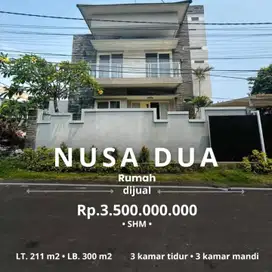 DIJUAL RUMAH KAMAR TIGA, DHARMAWANGSA, NUSA DUA