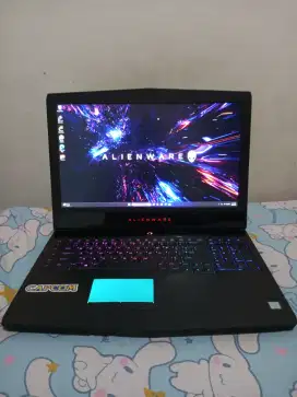 Laptop Alienware 17 r4 mantap nvidia GTX 1070 8gb i7 7700hq ram 24gb