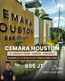 Jual Rumah Tipe Villa Kondisi Kosong Daerah Cemara