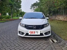 Honda New Brio RS 1.2 AT 2019 Putih istimewa