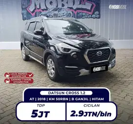 [ BERGARANSI 5TH TERMURAH ] DATSUN CROSS 1.2 MATIC 2018 7 SEATER HBM