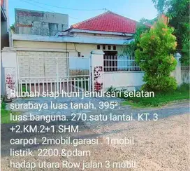 Rumah surabaya jemursari, dekat rungkut manyar klampis dharmahusada