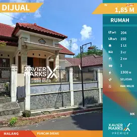Dijual Rumah Semi Furnish Lingkungan Nyaman di Puncak Dieng Malang