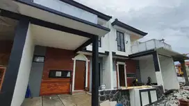 villa dan rumah di kota wisata batu