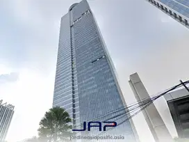 Sewa Kantor Gama Tower 210 M2 Bare Strategis di Kuningan Dekat LRT