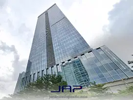 Sewa Kantor Centennial Tower 400 M2 Bare Strategis di Gatot Subroto