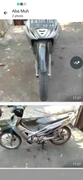 Honda kharisma x 125 silver 2005
