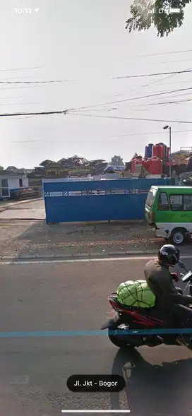 DIJUAL LAHAN KOMERSIAL DI JL. KH SHOLEH ISKANDAR KEL CIBADAK, KEC TANA