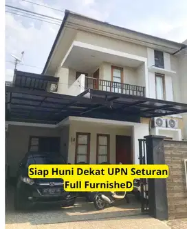 Rumah Dekat Upn Full Furnished Siap Huni Dekat Jln Wahid Hasyim