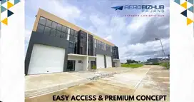 Gudang dekat Bandara Aerobizhub Tangerang siap pakai