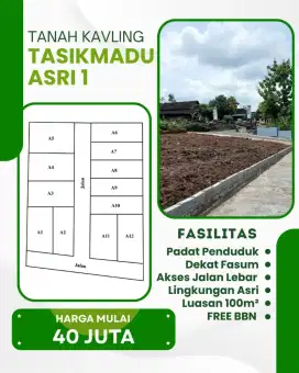 Tanah termurah 40an juta