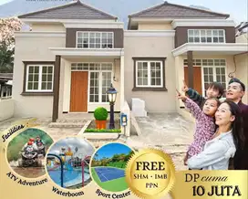 Rumah mewah fasum lengkap dataran tinggi kota malang