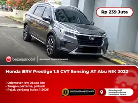 [ LOW KM ] Honda BRV BR-V BR V Prestige 1.5 CVT Sensing AT Abu 2022