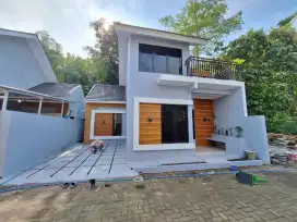 Rumah Minimalis 2 Lantai Mezanine 10 Menit Ke Ringroad