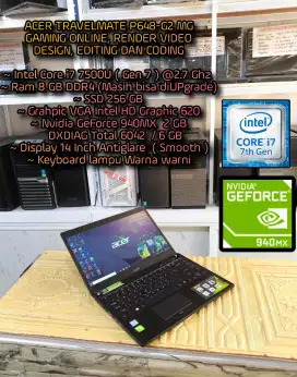 LAPTOP GAMING DESIGN ACER TRAVELMATE
Laptop Coding