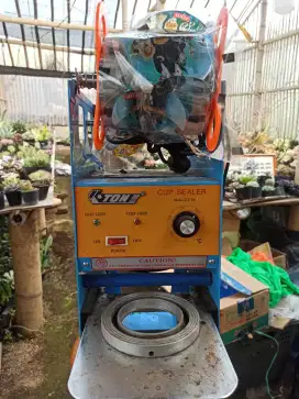 Mesin cup sealer merk Eton
