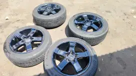 Dijual Velg ring 18 warna black glossy + Ban