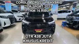 KM 16 RIBU TOYOTA COROLLA CROSS 1.8 HYBRID GR SPORT AT 2023 ISTIMEWA