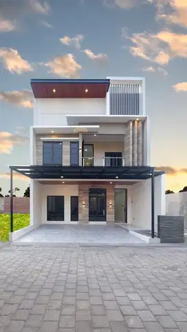 Rumah Baru Mewah 2LT Cluster One Gate Bangunan Recomended