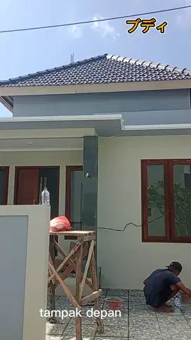 Jual rumah baru 1 lantai, lokasi strategis